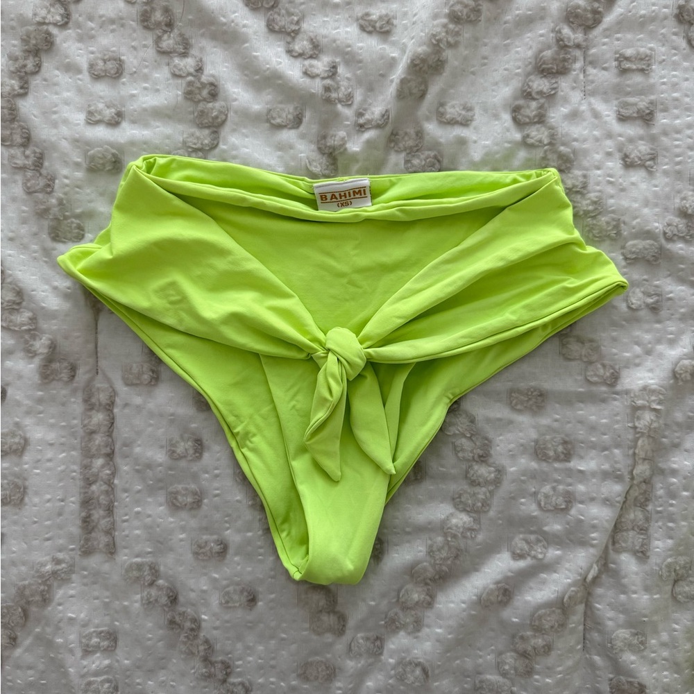 Neon Green Bikini Bottom